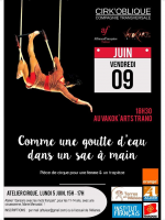 Cirk'oblique compagnie transversale au Vakok'Arts Trano Toliary‍