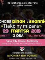 Concert Dinah & Shannia Tana City Centre Analakely