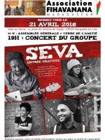 Concert du groupe Seva Salle Du Parvis Marquette Lez Lille