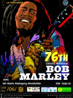 Concert hommage à Bob Marley - La Teinturerie - Is'Art Ampasanimalo‍