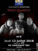 Concert jazz Holy Quartet No Comment Bar Isoraka