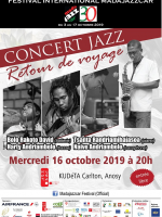 Concert Jazz retour de voyage - Kudeta urban Club‍
