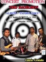 Concert promotion Trio Raoelison‍ - AFT - Alliance Française d'Antananarivo‍