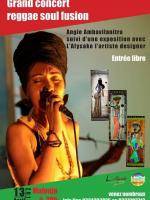 Concert reggae soul fusion Angie Resto Malouja Salazamay