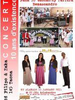 Concert 10 ans d'existence Ekar Md Filipo sy Zaka