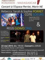 Concert à l'Espace Perrier, Marin NE avec Regis Gizavo Trio