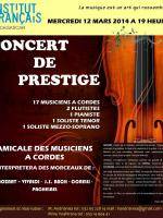 Concert de Prestige avec l'Amicale des musiciens à cordes à l'IFM