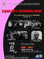Concert évangélique avec KTLM Nantes, Mozika Soa, Mbasalala à la Salle Bretagne Nantes