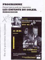 Concert Jazz au Profit de l'association les Enfants du Soleil Madagascar avec The Rahoerson Group au Théâtre de l'Alliance Française