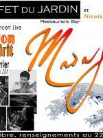 Concert Live Jazz Spirit au Buffet du Jardin