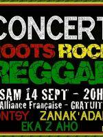 Concert Roots Rock Reggae à l'Alliance Française Antsirabe