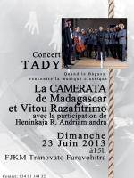 Quand le Bagasy rencontre la musique classique avec La CAMERATA de Madagascar et Vitou Razafitrimo.