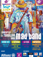 Concerts à Tamatave avec Mad Band