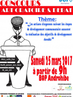 Concours art oratoire et débat - BOP Androhibe
