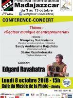 Conference concert Café Du Musée De La Photo Anjohy