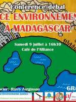 Conférence/Débat avec Barry Ferguson - Justice environnement à Madagascar au Café de l'Alliance