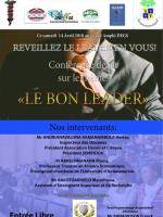Conférence débat "Lebon leader" - Grand Amphi Degs Ankatso