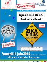 Conférence épidemie Zika animée par Julia Guillebaud - Alliance Française de Toamasina