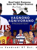 D'alvi$‍, Larss & Bawaka en concert au Bool'Takô Ramena