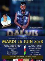 D'Alvis en show case Djembe Discothèque Ambatoloaka Nosy Be - Madagasikara - Number One