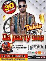 D'Alvis en show live Ds Party One Le Complexe restaurant Villa Pradon Antanimena