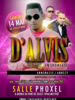 D'Alvis en showcase à la salle Phoxel Annemasse