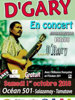 D'Gary‍ en concert Ocean 501 Tamatave‍