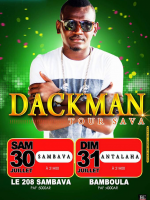 DackMan en concert à Bamboula Antalaha