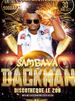 DackMan en concert au 208 Sambava