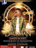 Dackman en show case Le Mahazatra Passamainty