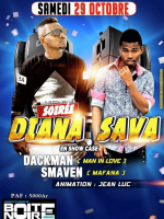 Dackman‍ & Smaven‍ en showcase Soirée Diana Sava - Discothèque Boite Noire Antsiranana - Madagasikara‍