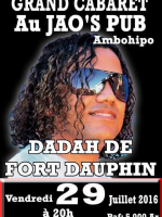 Dadah de Fort-Dauphin - grand cabaret au Jao's Pub Ambohipo