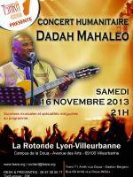 Dadah Mahaleo en concert humanitaire à la Rotonde Lyon-Villeurbanne