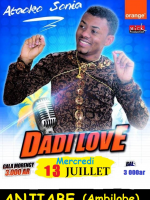 Dadi Love en concert à Anjiabe Ambilobe