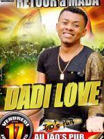 Dadi Love Retour à Mada en concert au Jao's Pub