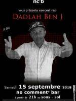 Dadlah Ben-J en concert No Comment Bar Isoraka