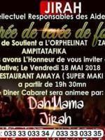 Dah'Mama & Jirah soirée de levée de fonds Restaurant Amaya Ankadifotsy