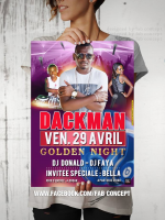 Dakman en concert au Golden Night