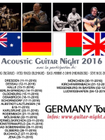 Dama & Erick Manana participent au Acoustic Guitar Night 2016 - Germany Tour - Ludiwgshafen