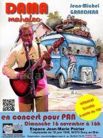 Dama Mahaleo en concert pour Pan à l'Espace Jean-Marie Poirier Sucy-en-Brie