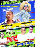 Dat'Kotry‍ avec Dhalia saramba‍ grand cabaret - Espace Tropical Andovosira‍