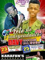 Davy en show case Karafun's Karaoke