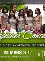 Déjeuner concert groupe Ndriana ramamonjy‍ - Akany Fifankatiavana FJKM Analamahitsy