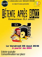 Détente après Bacc - Club 43