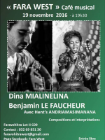 Dina Mialinelina‍ & Benjamin Le Faucheur avec Hents‍ -  Fara West Faravohitra‍