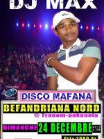 Disco mafana avec Dj Max Tranompokonolona Befandriana Nord