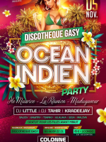 Discothèque gasy Océan Indien - Party - Colonne Paris‍ avec Kradeejay‍, Dj Tahir & Dj Little