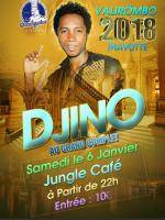 Djino en show case Jungle Café Mamoudzou