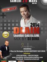 Dlain en concert avec Dj Dina à l'insomnia