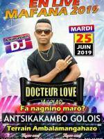 Docteur Love en liveTerrain Ambalamangahazo